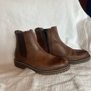 Crēvo Hawson Men’s Brown Leather Chelsea Boot Size 9.5
